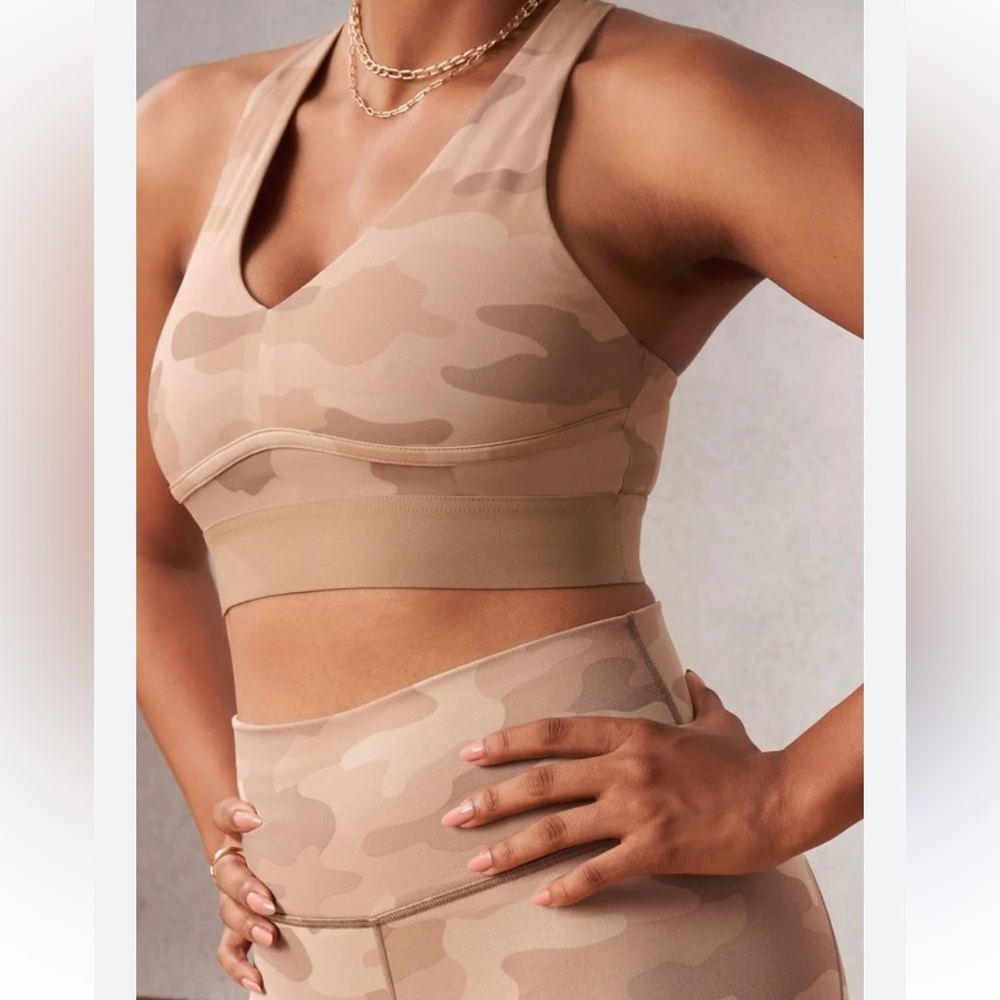 Fabletics Camo Sports Bra